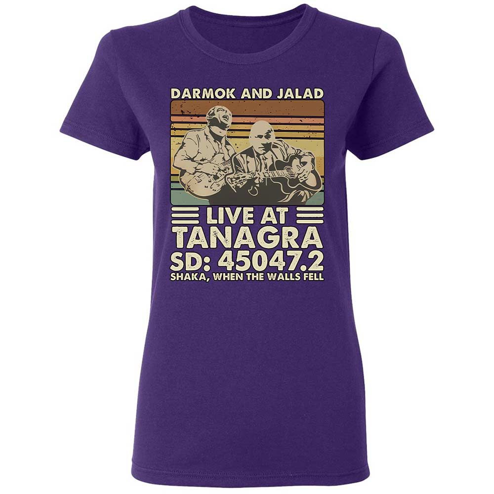 Women's T-Shirt - QCJYLHTQ - Purple - 10