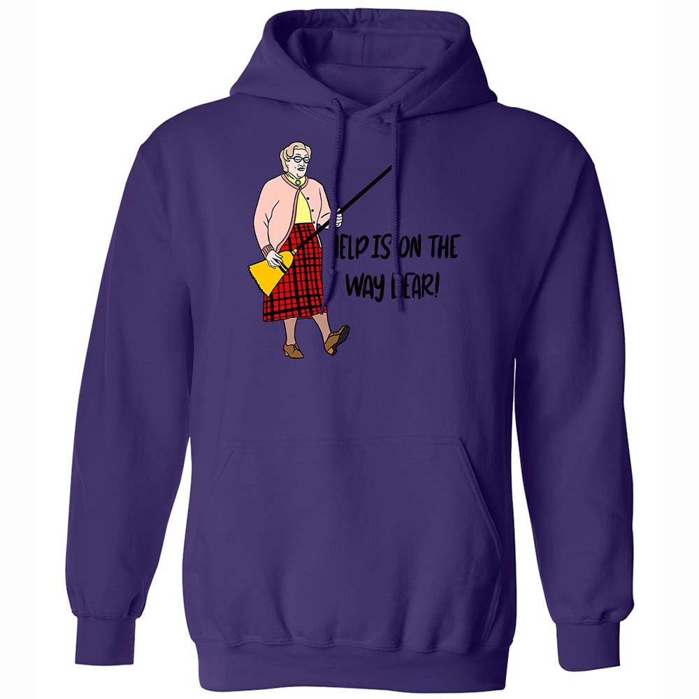 Help is on the way dear - Purple - 10