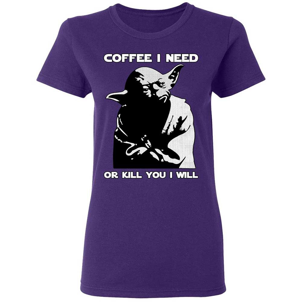 Coffee I Need - Purple - 10