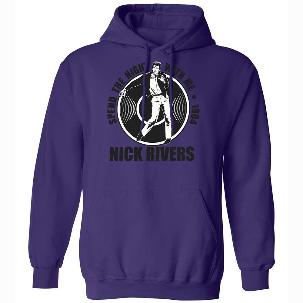 Classic Unisex Hoodie - 57V53DMW - Purple - 10