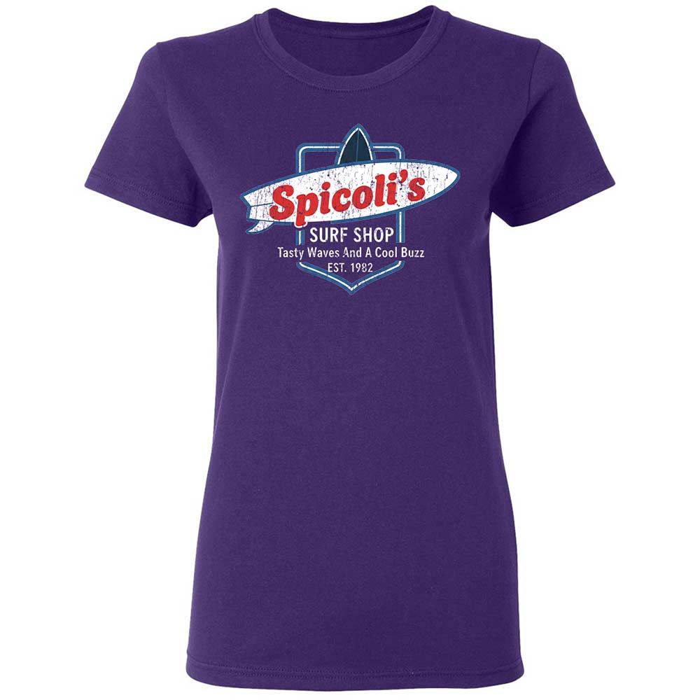 Women's T-Shirt - QUB19NJA - Purple - 10