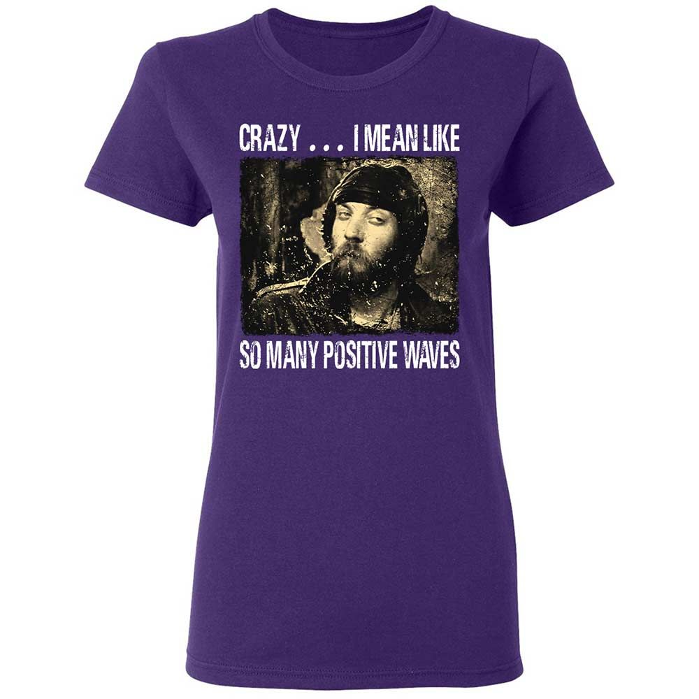 Many positive waves - Purple - 10