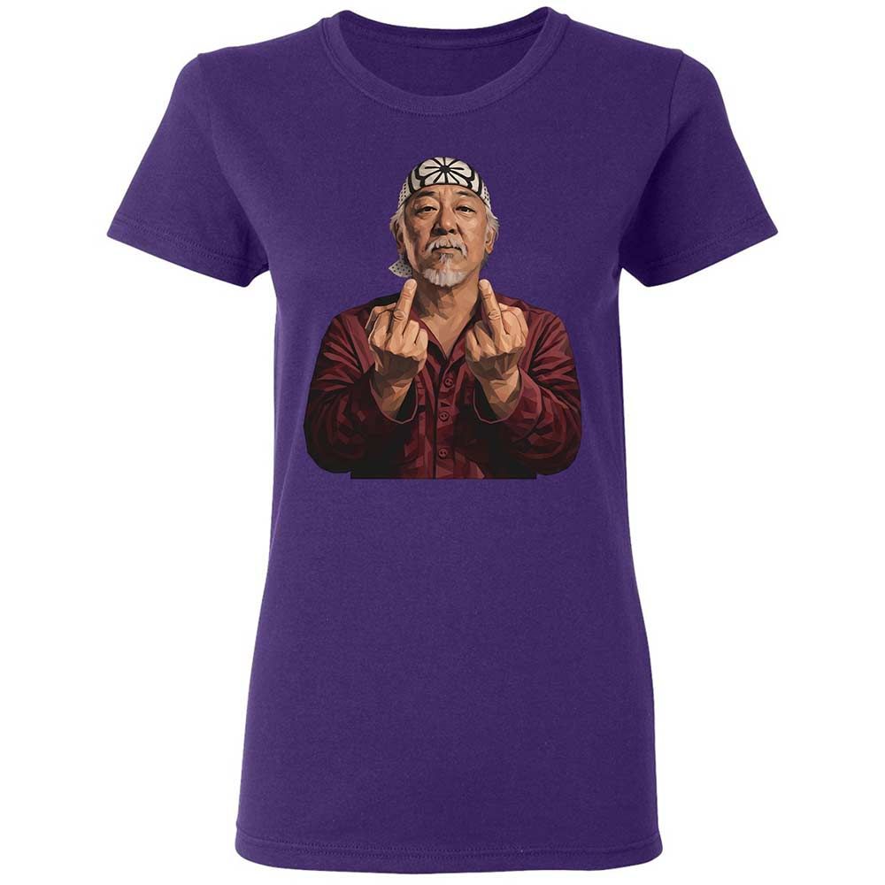 Women's T-Shirt - 4E4XDFR2 - Purple - 10