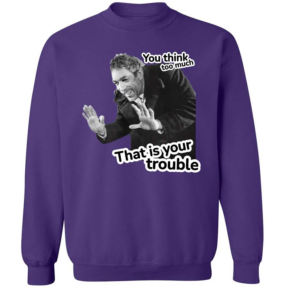 Classic Unisex Sweatshirt - 351P7HYU - Purple - 10