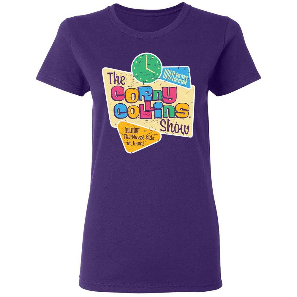 Women's T-Shirt - C8LQ35YA - Purple - 10