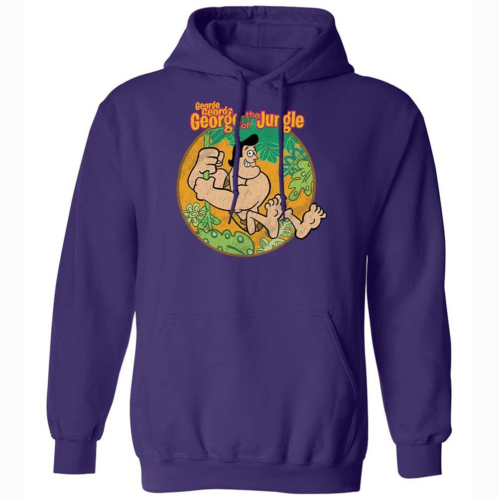 Classic Unisex Hoodie - KDHMF648 - Purple - 10