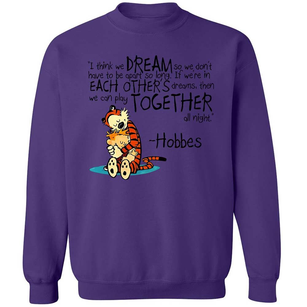 Calvin Hobbes Dreams - Purple - 10