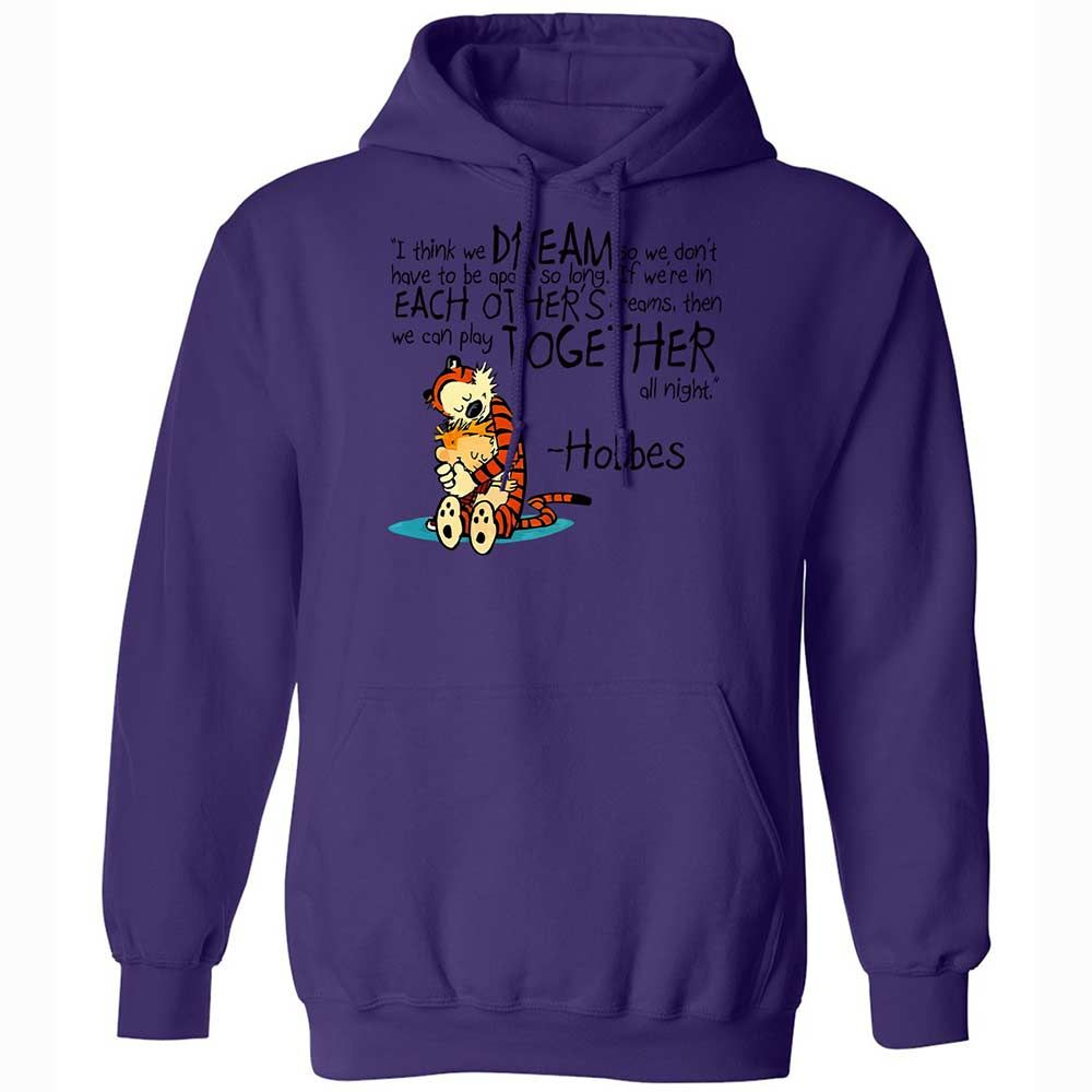 Calvin Hobbes Dreams - Purple - 10