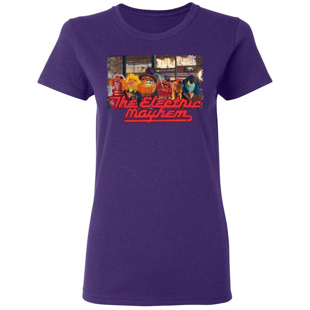 Women's T-Shirt - AKJNF5XZ - Purple - 10