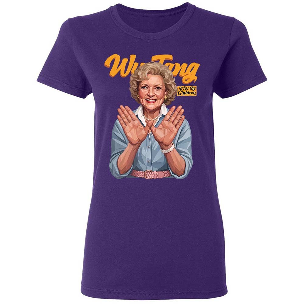 Stay golden and for the children - Purple - 10