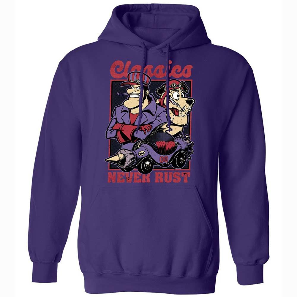 Classic Unisex Hoodie - QFKEYCTN - Purple - 10