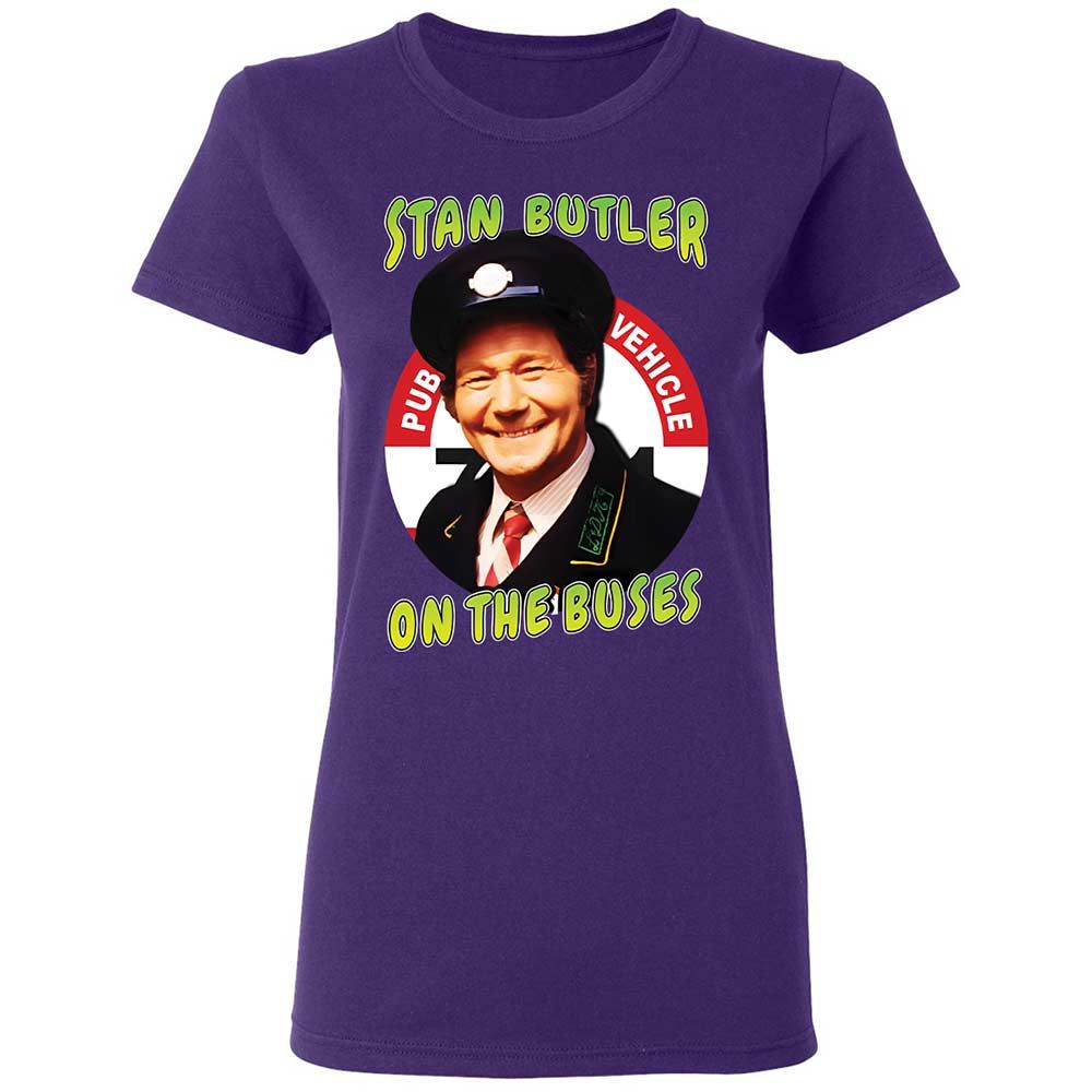 Women's T-Shirt - JKGMH5VU - Purple - 10