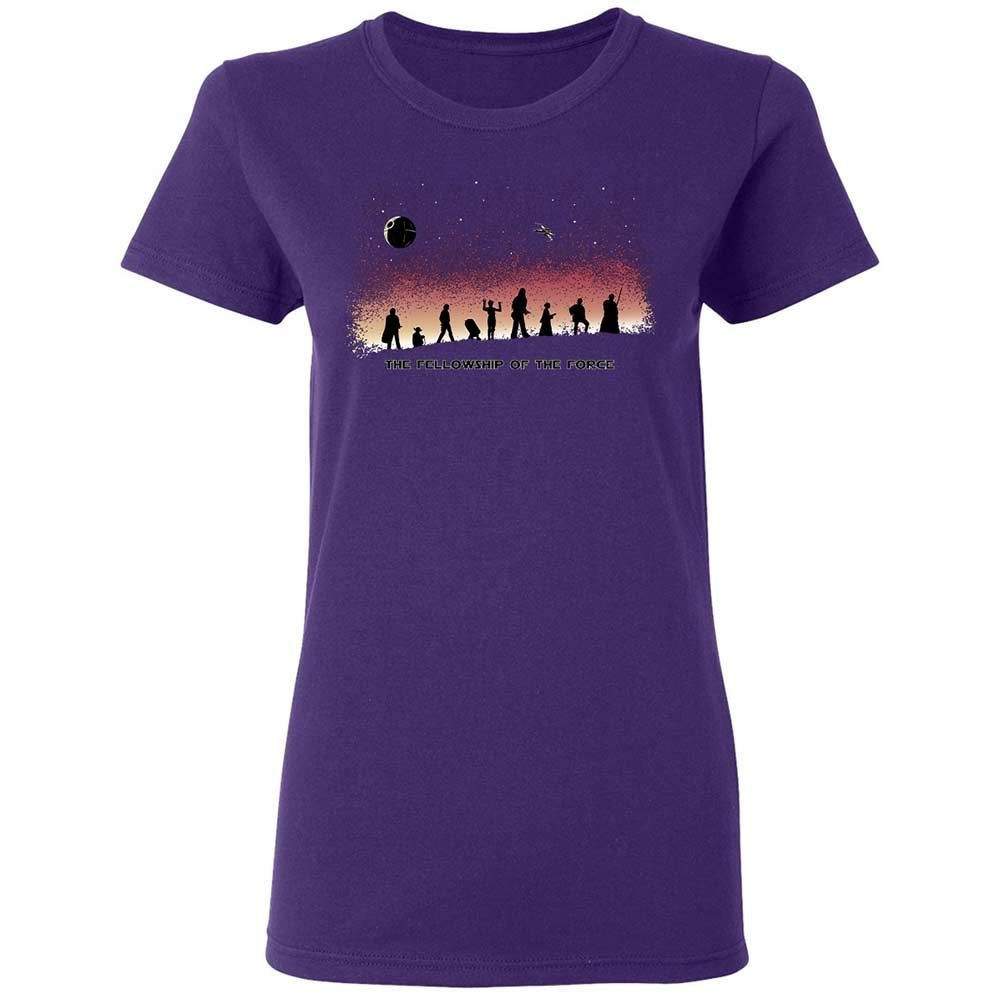 Women's T-Shirt - THW4JZTY - Purple - 10