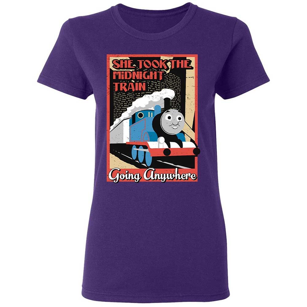 Women's T-Shirt - MSQ67Y5F - Purple - 10