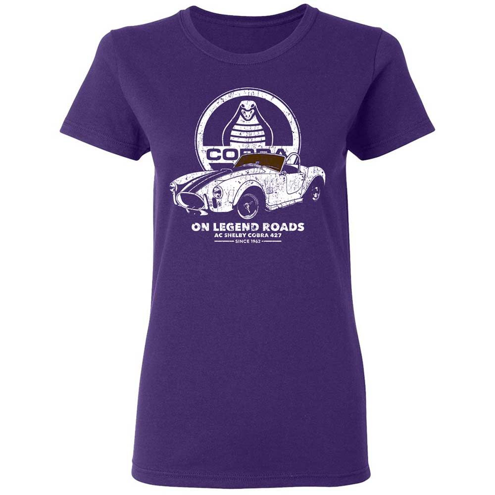 Women's T-Shirt - LJBQSNKH - Purple - 10