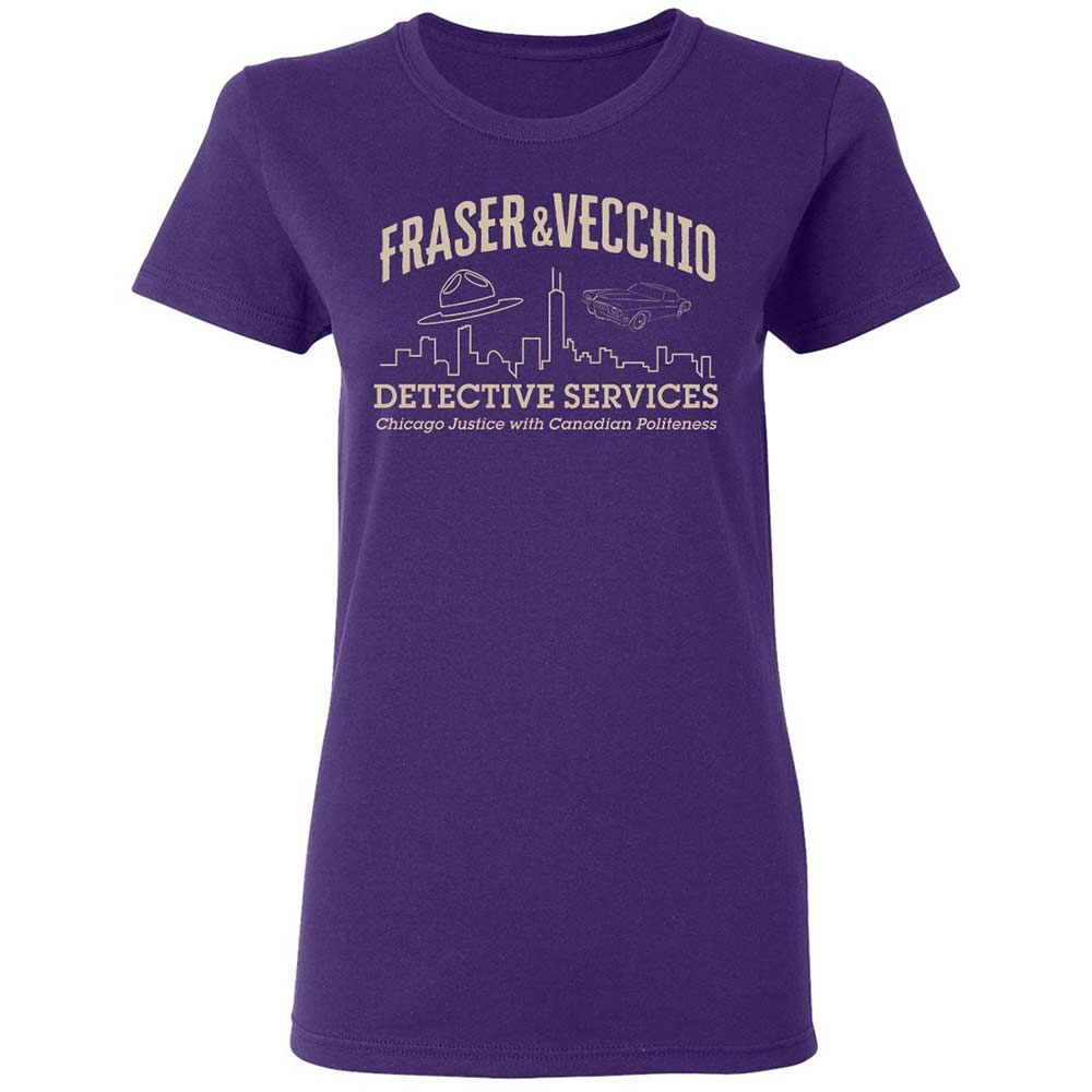 Women's T-Shirt - C35VL5RK - Purple - 10