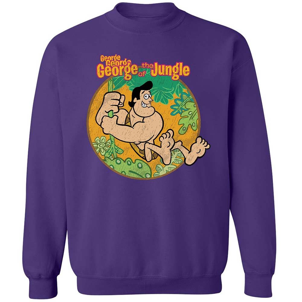 Classic Unisex Sweatshirt - SR3AWW8F - Purple - 10