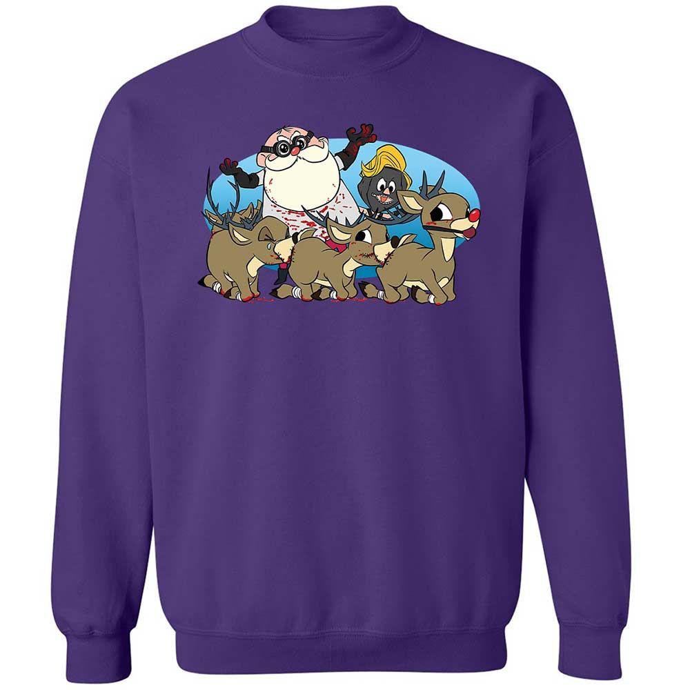 Santapede Greeting - Purple - 10