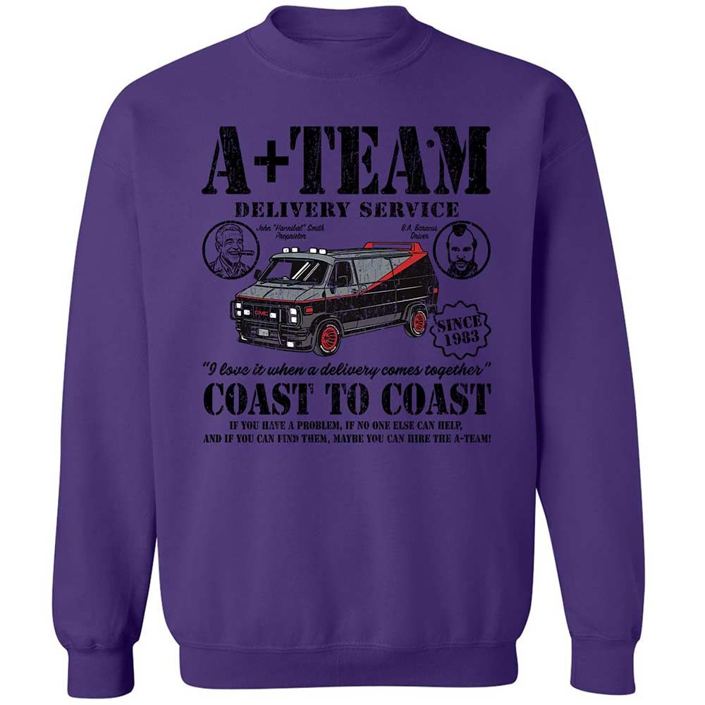 Classic Unisex Sweatshirt - 53XVBUH9 - Purple - 10