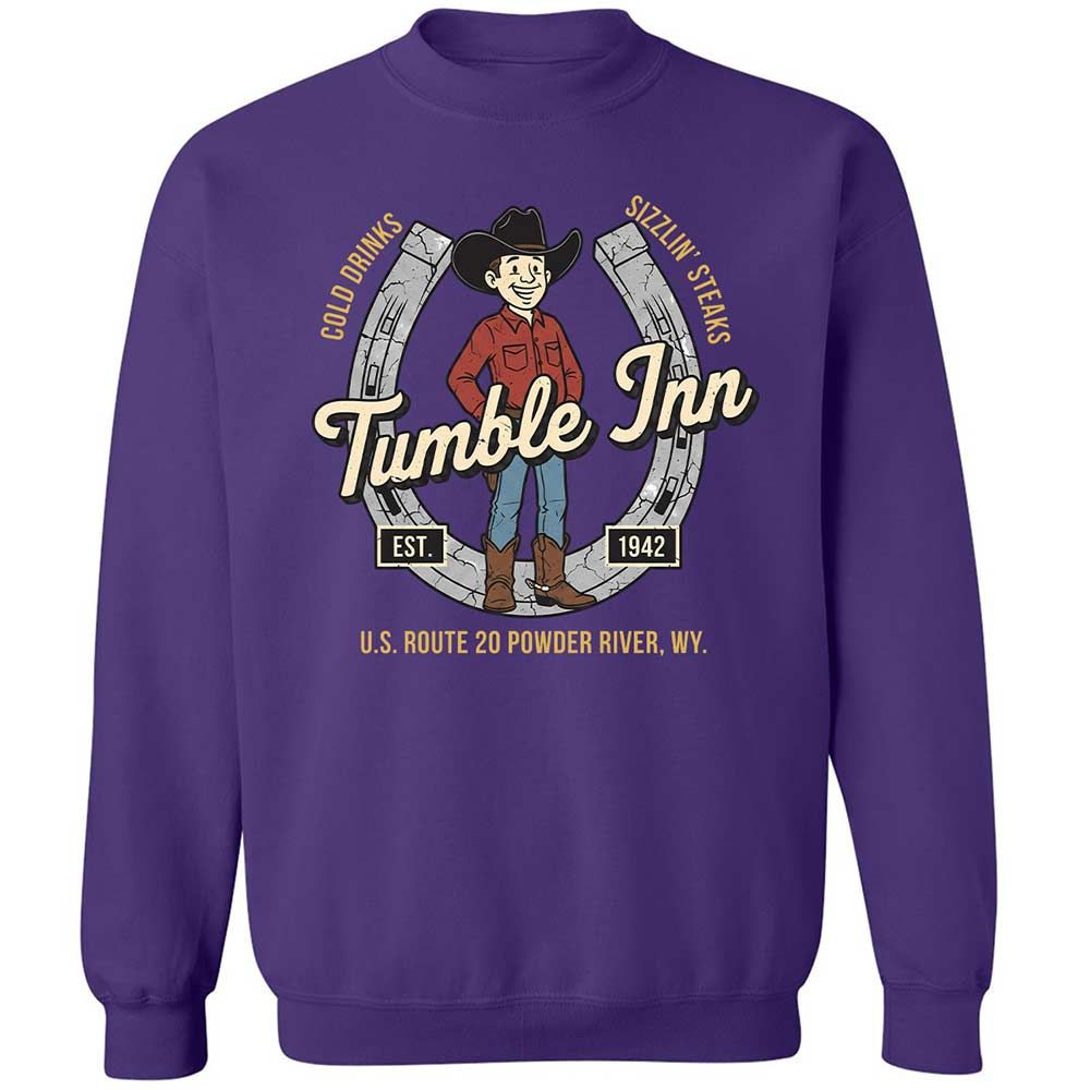 Classic Unisex Sweatshirt - QWSDA9ZM - Purple - 10