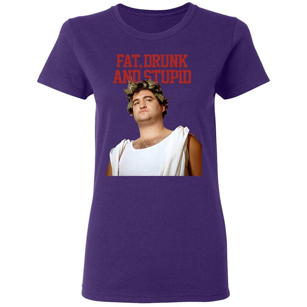Fat, drunk, and stupid - Purple - 10