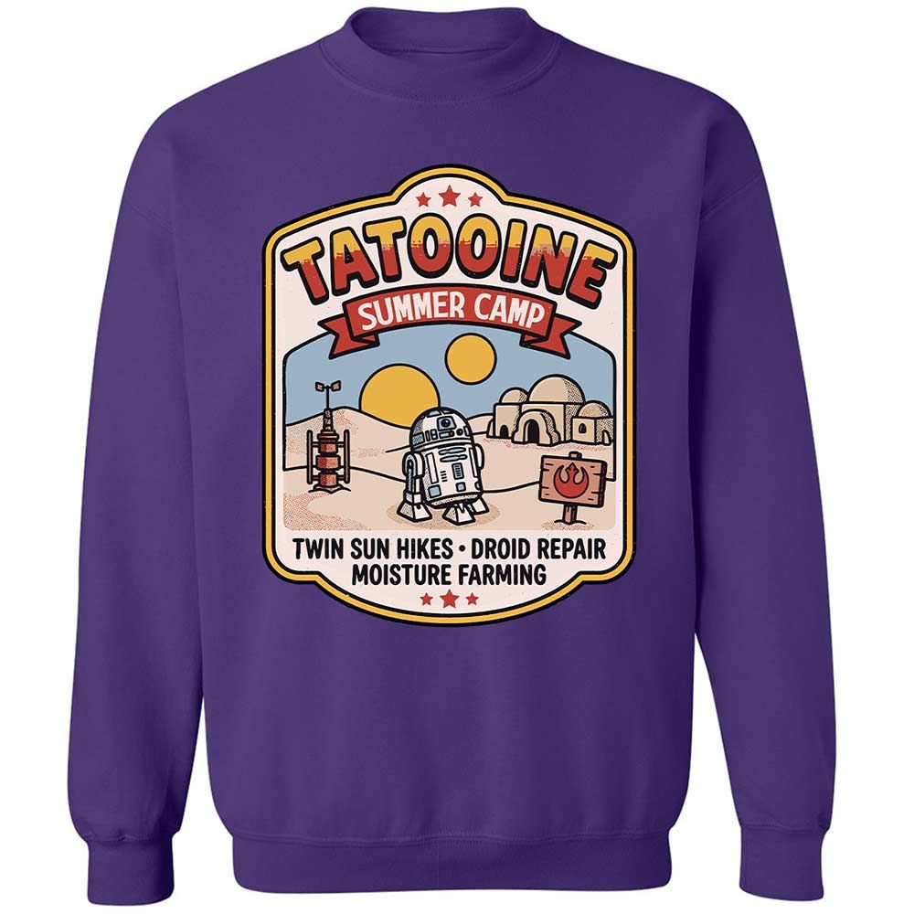 Classic Unisex Sweatshirt - LF8H68KZ - Purple - 10
