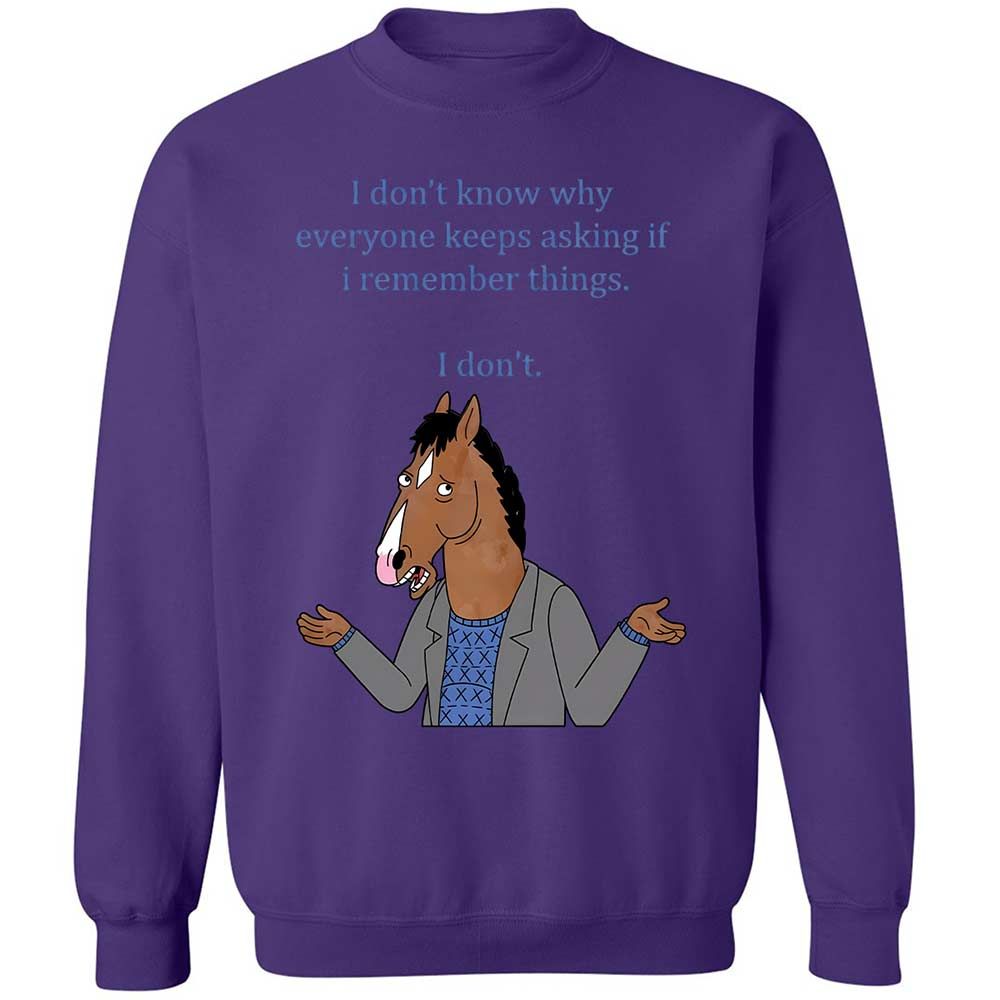 Classic Unisex Sweatshirt - WAJKLE1Y - Purple - 10