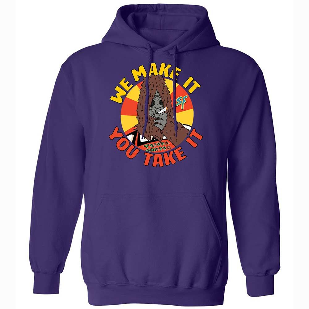 Classic Unisex Hoodie - 999AWYQ8 - Purple - 10