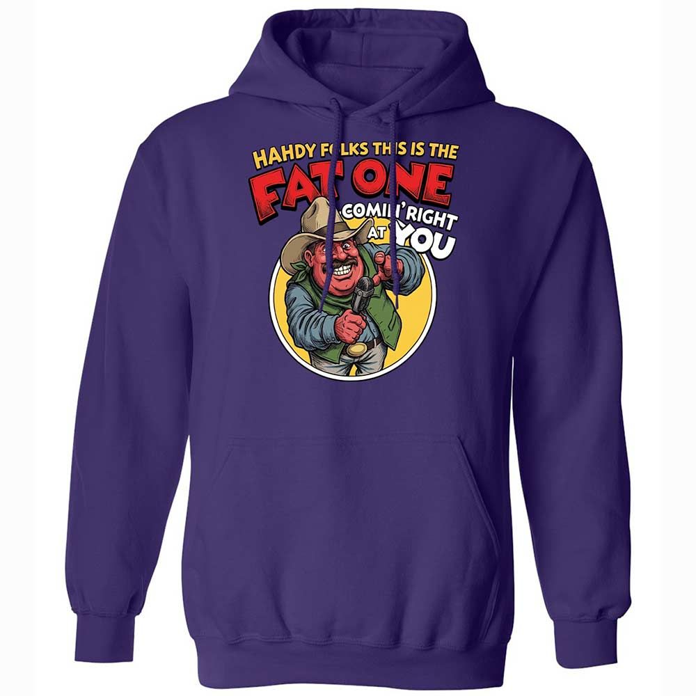 Fat One comin' right at you - Purple - 10