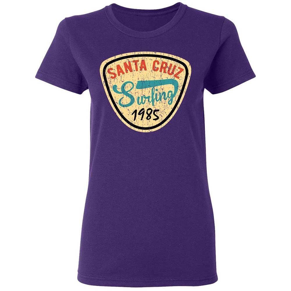 Women's T-Shirt - ZS8RKFY3 - Purple - 10