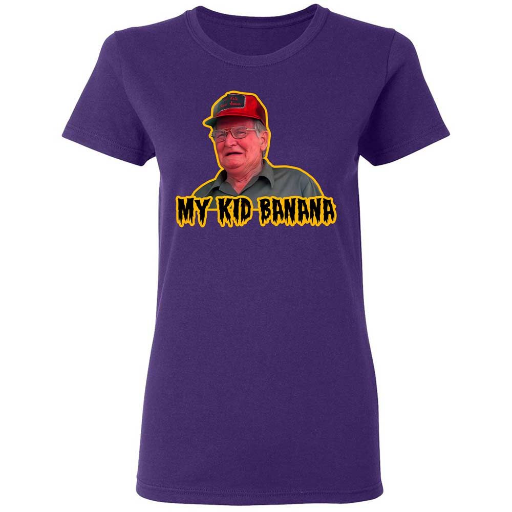Women's T-Shirt - QRQAJ1MW - Purple - 10