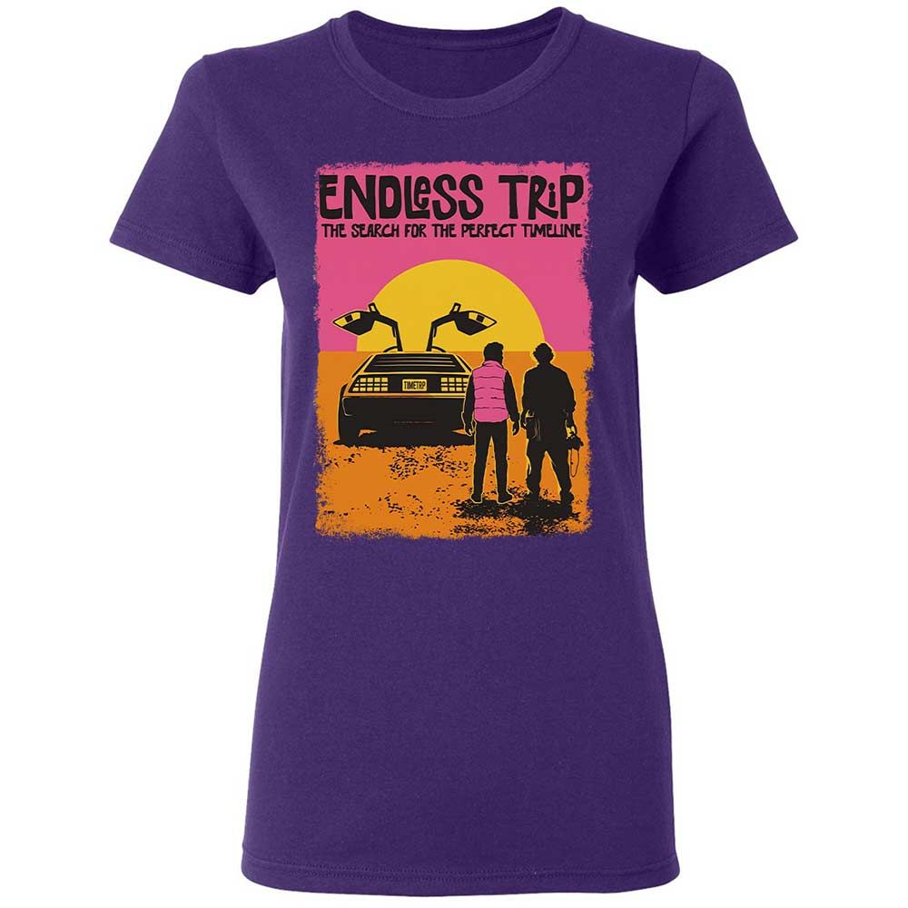 Women's T-Shirt - D1DH8KN8 - Purple - 10