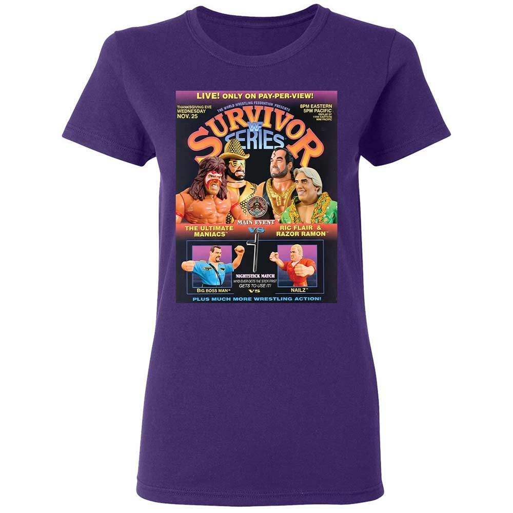 Women's T-Shirt - TDFXQJ4Z - Purple - 10