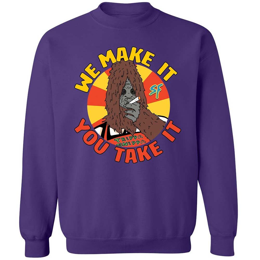 Classic Unisex Sweatshirt - 6UZ5WZHA - Purple - 10