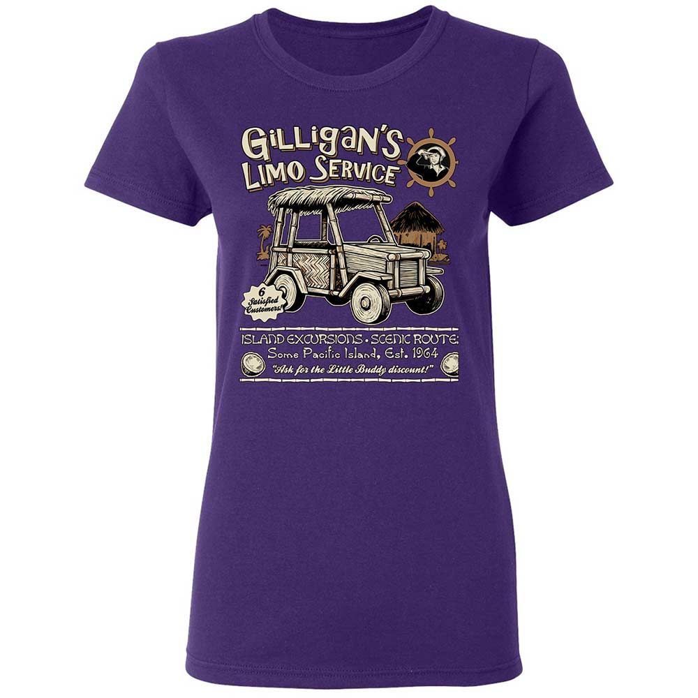 Women's T-Shirt - LY44XLND - Purple - 10