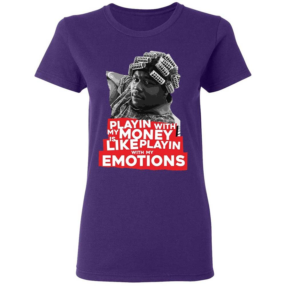 Women's T-Shirt - TA96QLQF - Purple - 10