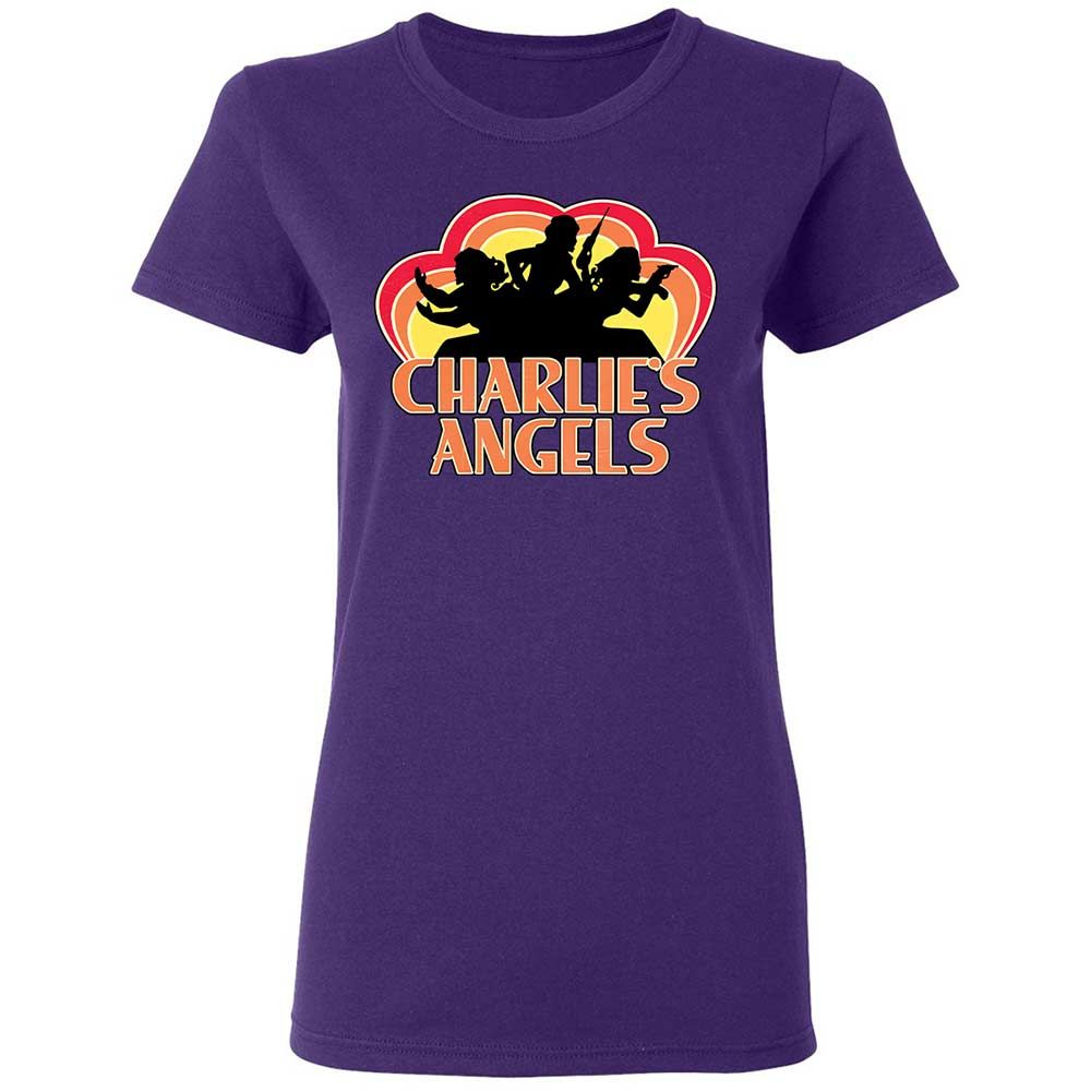 Women's T-Shirt - EE68E4LS - Purple - 10