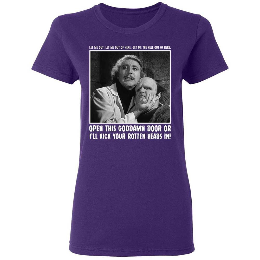 Women's T-Shirt - 4Q51LGD8 - Purple - 10