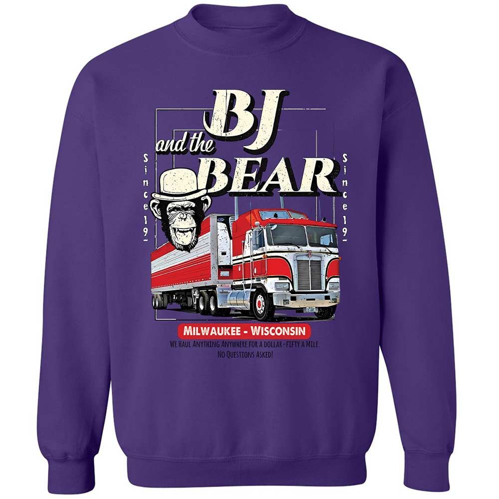 Classic Unisex Sweatshirt - BJEH7UV8 - Purple - 10