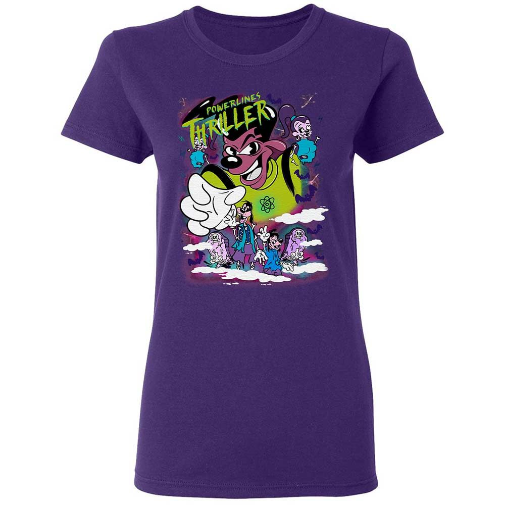 Vintage Pop Cartoon Horror Mashup - Purple - 10
