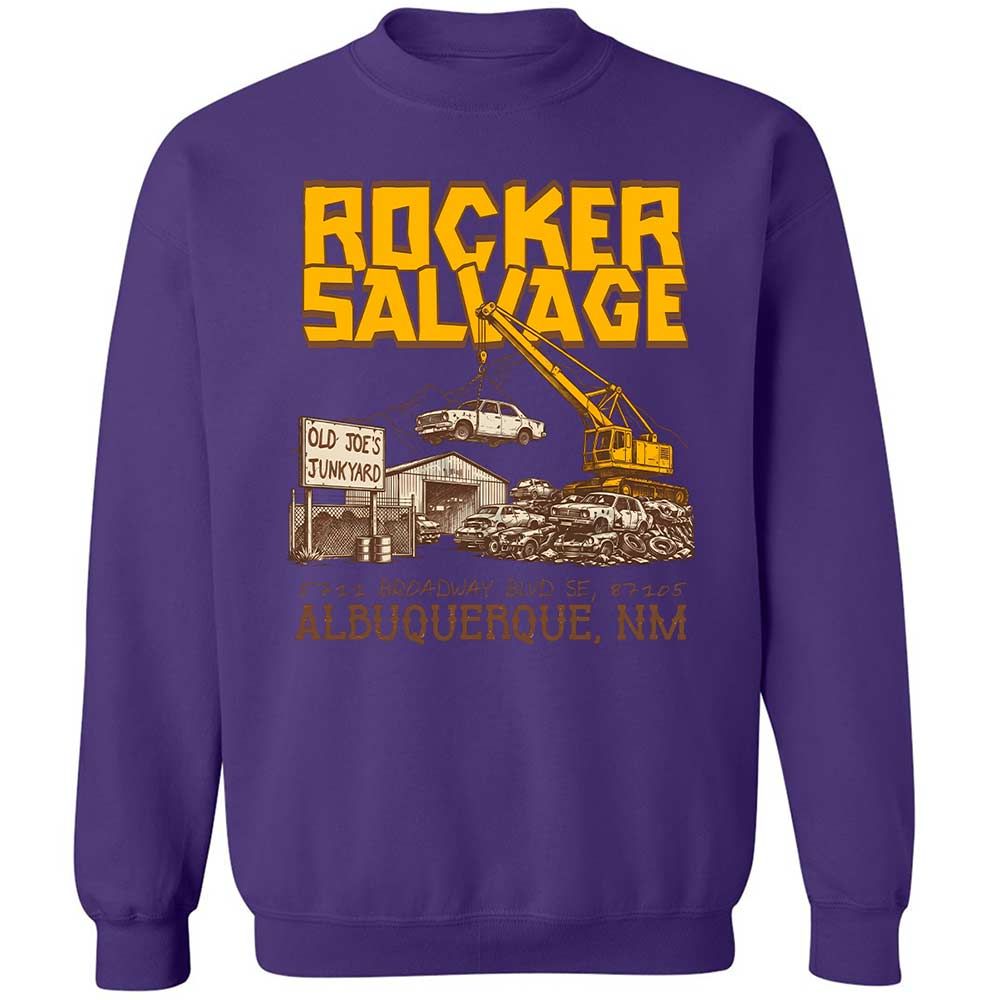 Classic Unisex Sweatshirt - 9A4XVVQA - Purple - 10