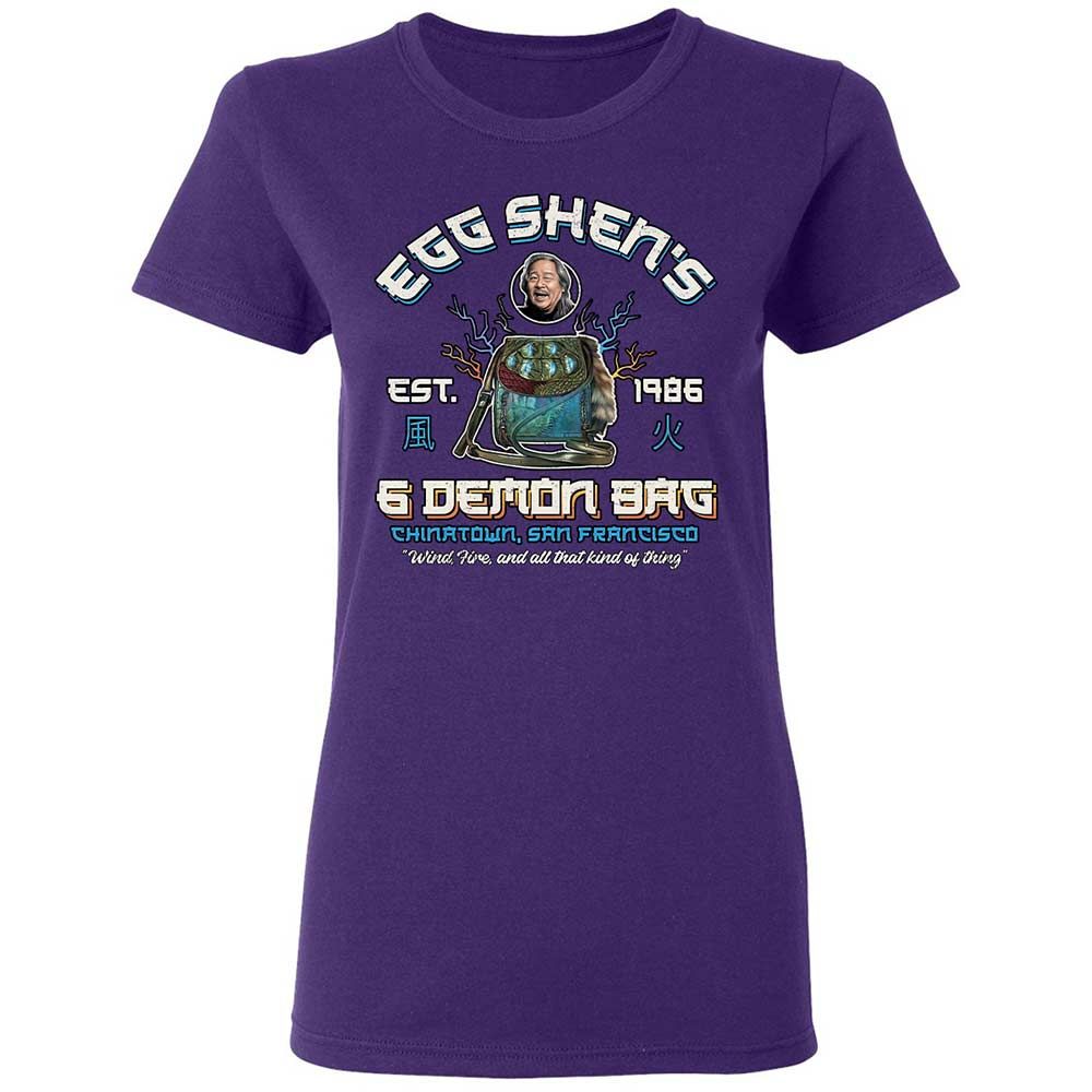 Women's T-Shirt - E9ATWE1F - Purple - 10