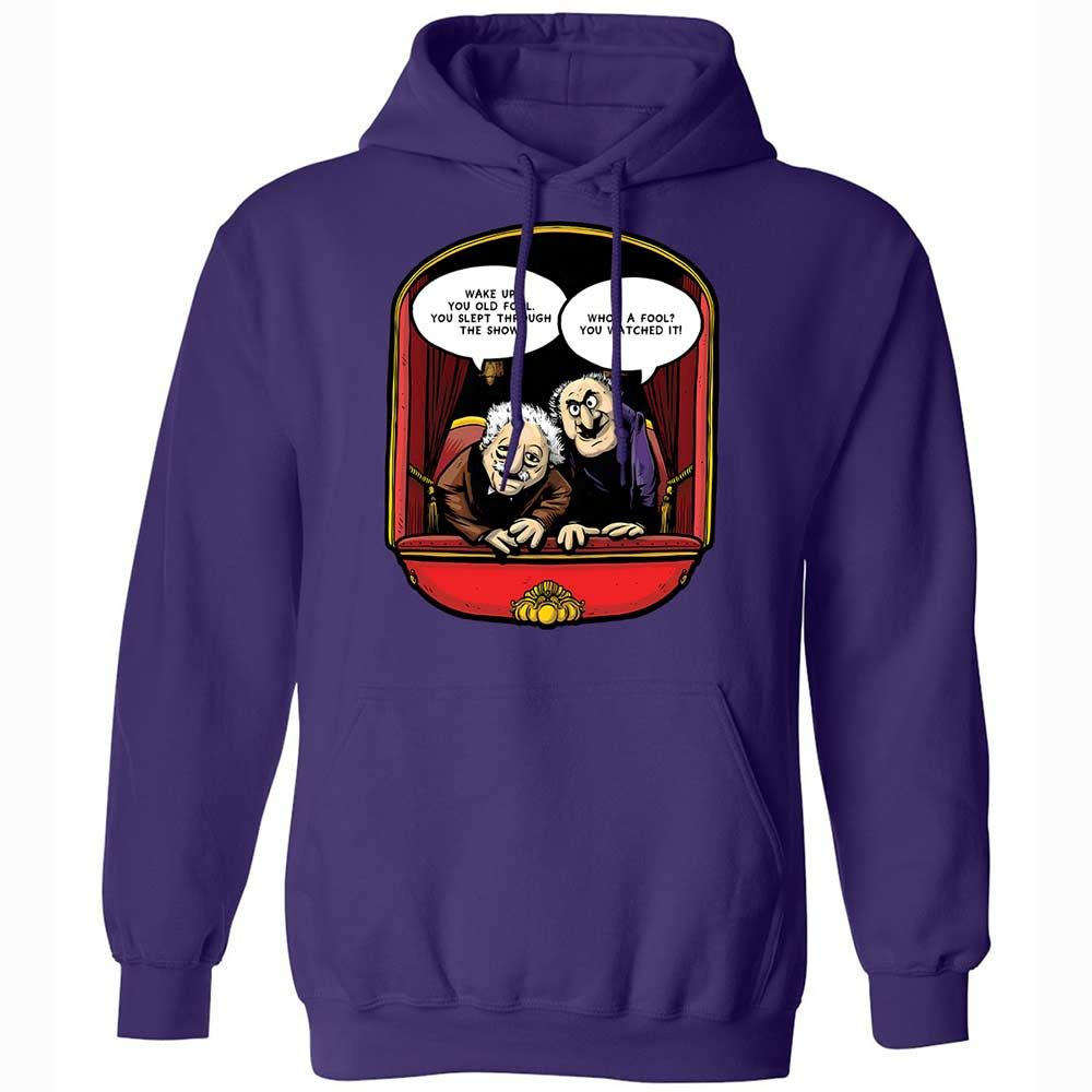 Statler and Waldorf (Wake Up) - Purple - 10