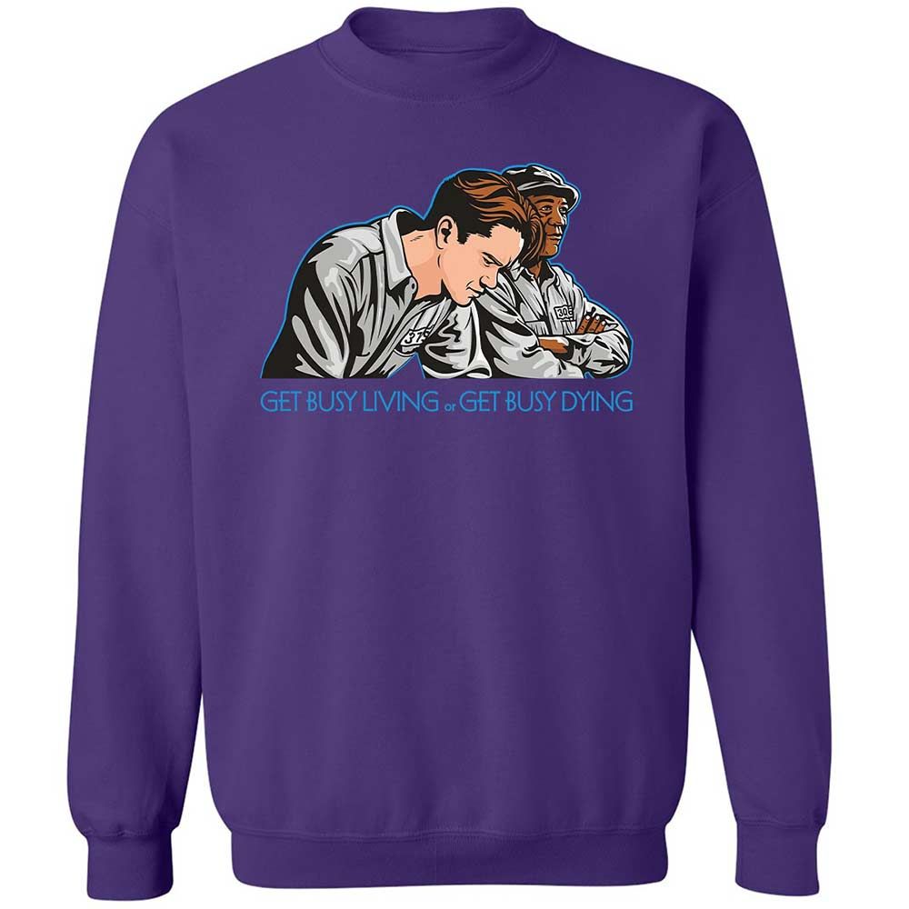 Get Busy Living - Purple - 10