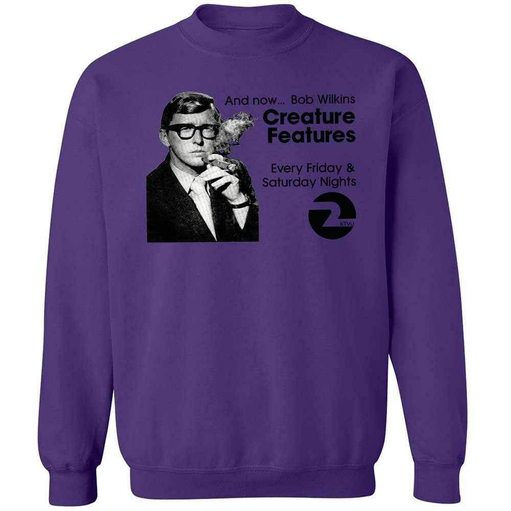 Bob Wilkins Creature Features - Purple - 10