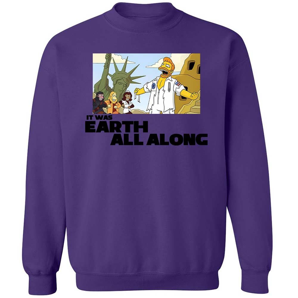 It was Earth all along - Purple - 10