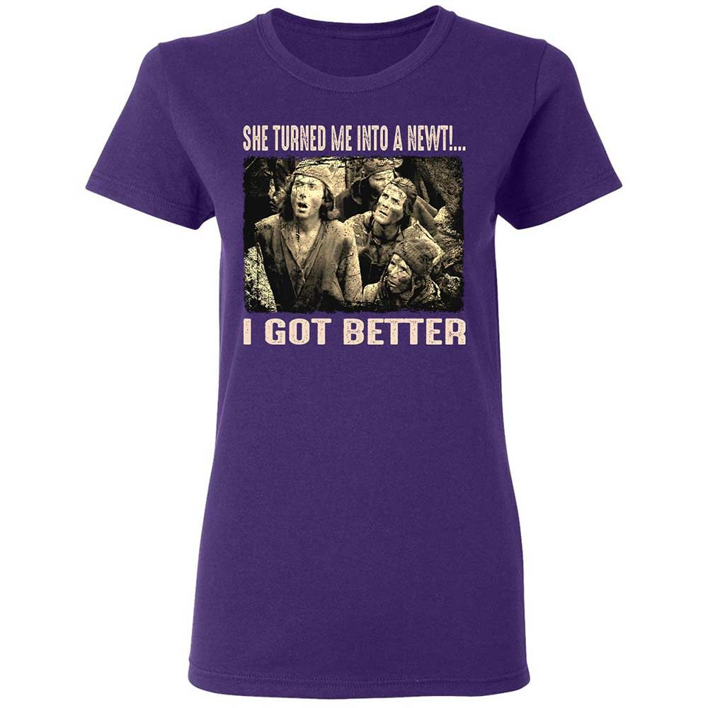 Women's T-Shirt - ZEFCNV26 - Purple - 10