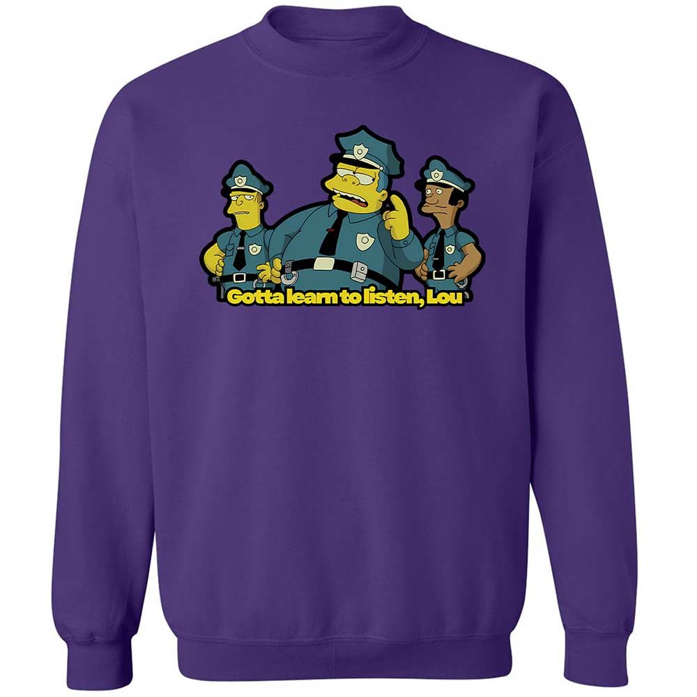 Gotta learn to listen, Lou - Purple - 10