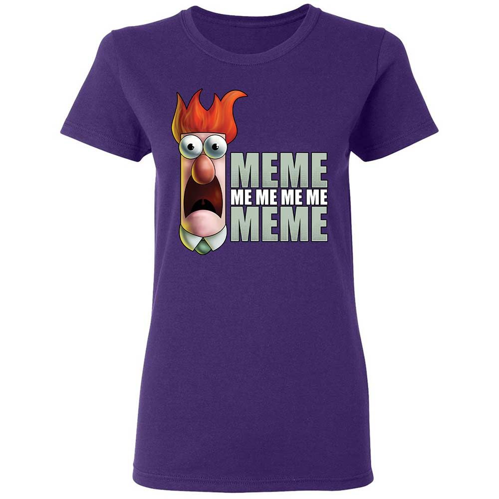 Meme me me me me Meme - Purple - 10