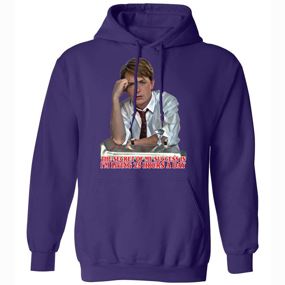 Classic Unisex Hoodie - 6XP2KVWP - Purple - 10